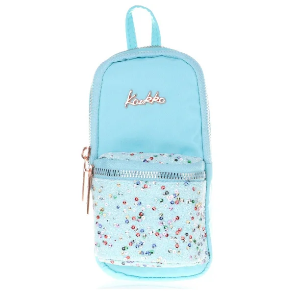 Kaukko K2487 Magic Dreams Junior Bag Taşlı Pullu Turkuaz Kalemlik - Görsel 2