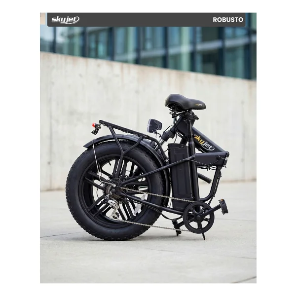 Skyjet Robusto Premium 750 W Beyaz Elektrikli Bisiklet - Görsel 7
