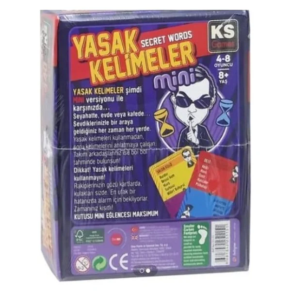 Ks Games Mini Yasak Kelimeler Oyunu 25115 - Görsel 2