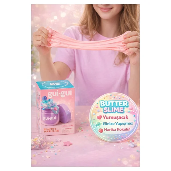 Gui Gui Butter Slime Seti - Görsel 6