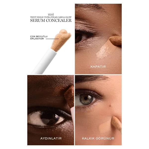 Lancome Teint Idole Ultra Wear 220c Aydınlatıcı Özellikte Suya Dayanıklı Kapatıcı Serum - Görsel 10