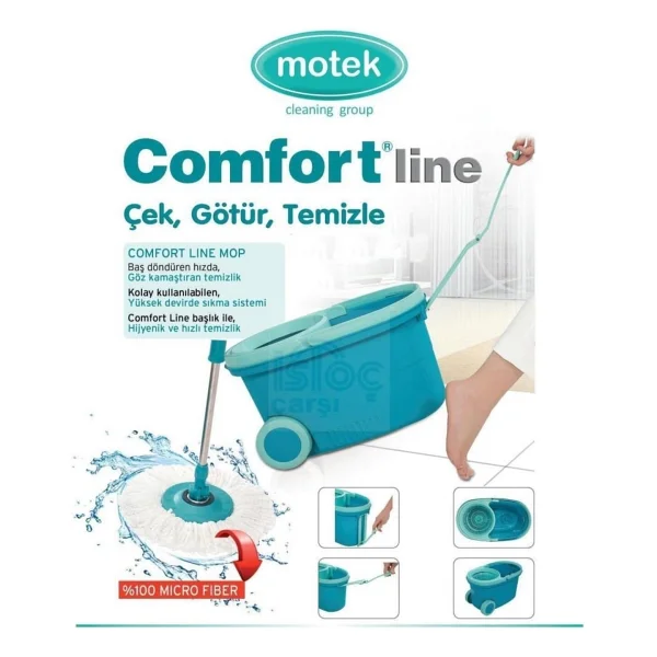 Motek Mt-10 Comfort Mop Temizlik Seti - Görsel 5