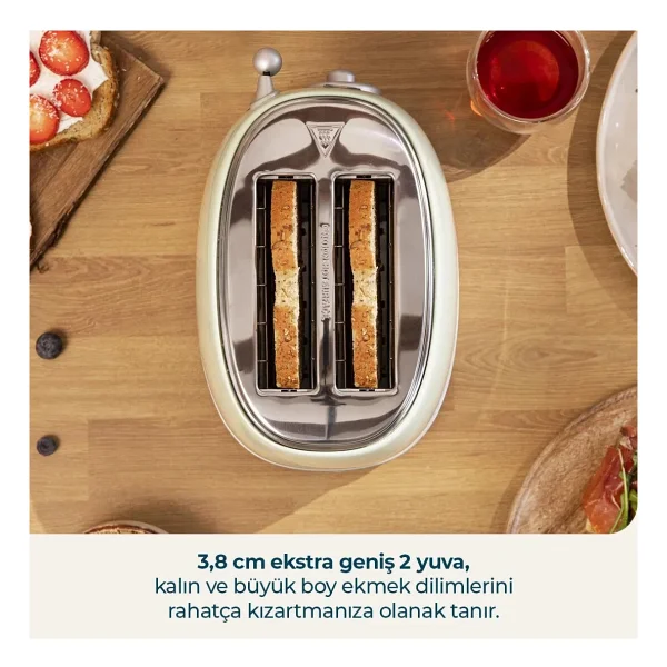 Cecotec Toast Taste 800 Vintage 850 W Ekmek Kızartma Makinesi - Görsel 4