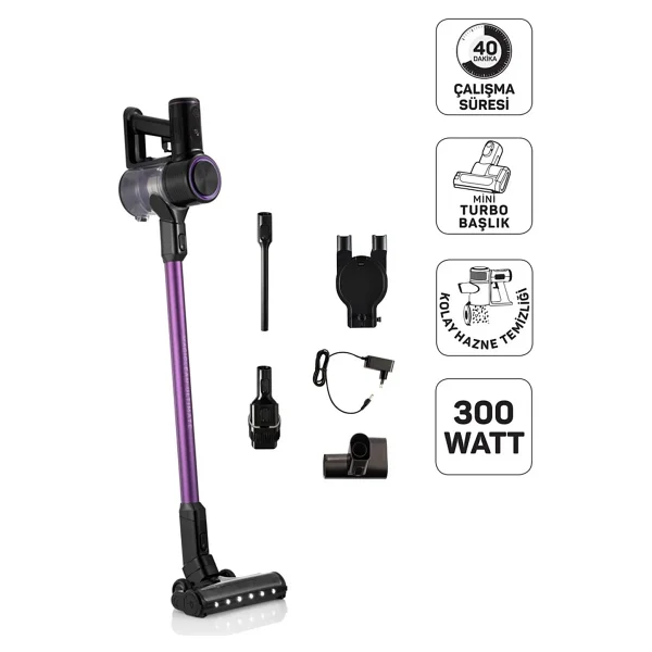 Arzum Magiclean Ultimate AR4206-M Şarjlı Dikey Süpürge - Görsel 8