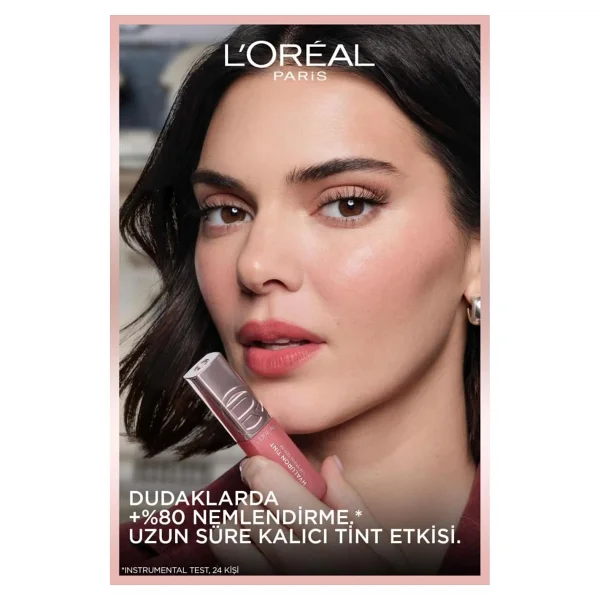 L'oreal Paris Hyaluron Lip Tint Satin Serum 601 Worth It Likit Ruj - Görsel 6
