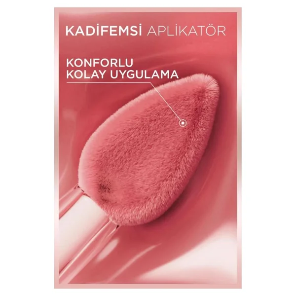 L'oreal Paris Hyaluron Lip Tint Satin Serum 601 Worth It Likit Ruj - Görsel 8