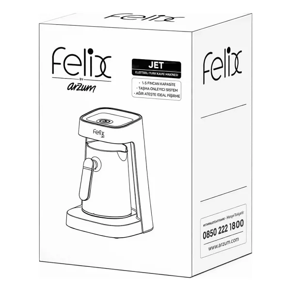 Felix Jet Fl397-01 Türk Kahve Makinesi - Görsel 5
