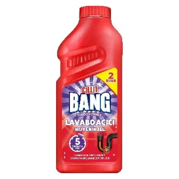 Cillit Bang Hijyenik Jel 500 Ml Lavabo Açıcı - Görsel 2