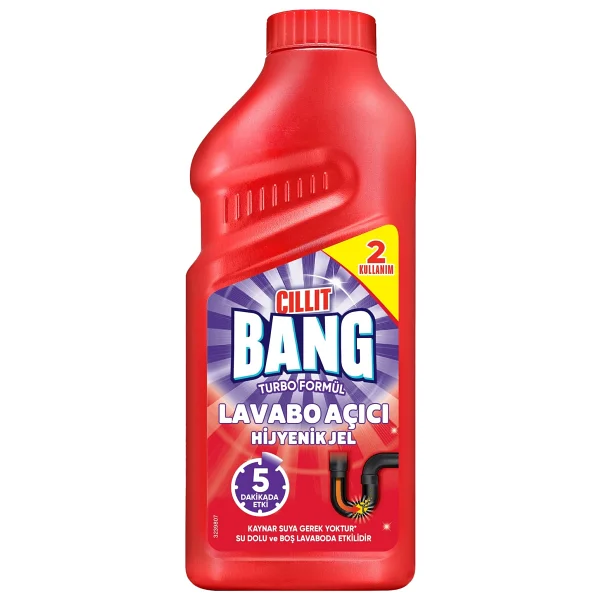 Cillit Bang Hijyenik Jel 500 Ml Lavabo Açıcı - Görsel 6