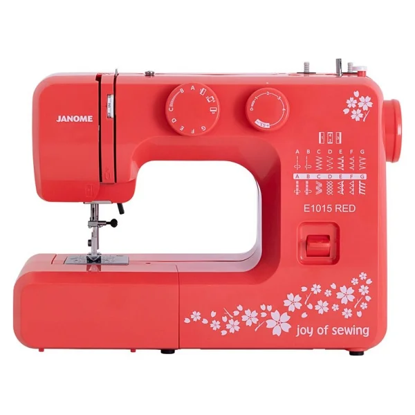 Janome E1015 Pembe Dikiş Makinesi - Görsel 10