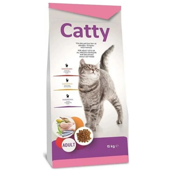 Catty Tavuklu 15 Kg Yetişkin Kedi Maması - Görsel 2