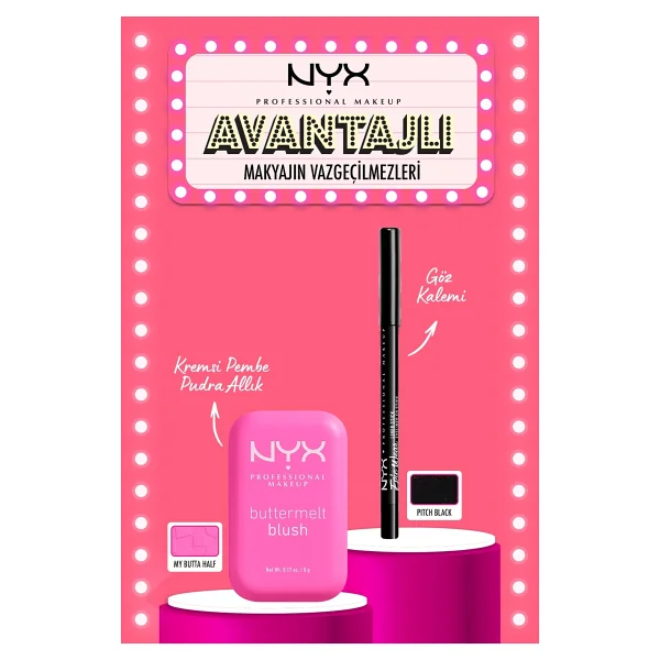 NYX Professional Makeup Buttermelt Blush 01 My Butta Half Kremsi Pudra Allık Yüksek Pigmentasyon - Görsel 10