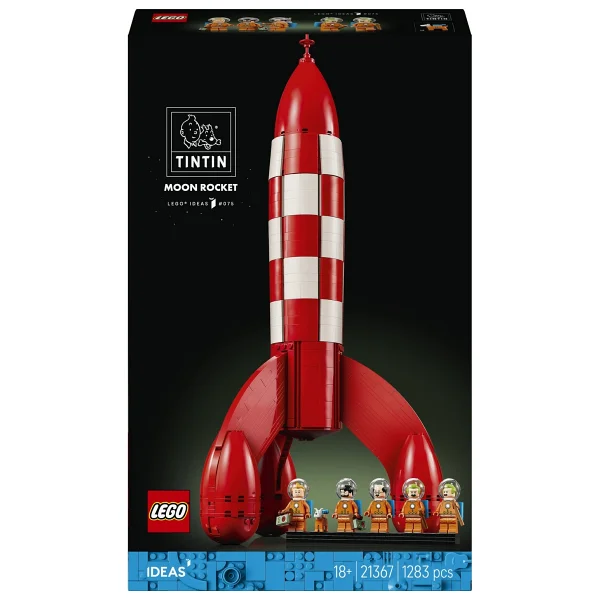 Lego 21367 Ideas Tintin Ay Roketi - Görsel 3