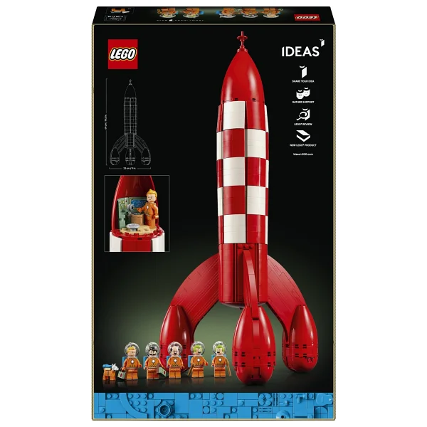 Lego 21367 Ideas Tintin Ay Roketi - Görsel 4