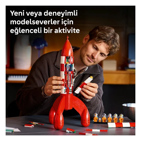 Lego 21367 Ideas Tintin Ay Roketi - Görsel 6