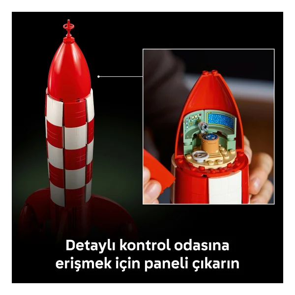 Lego 21367 Ideas Tintin Ay Roketi - Görsel 7