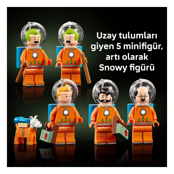 Lego 21367 Ideas Tintin Ay Roketi - Görsel 8