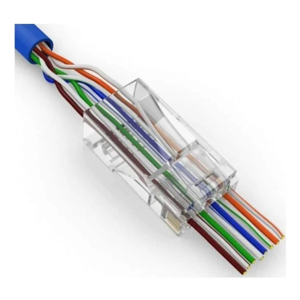 S-Link Sl-Cob25p 100'lü Rj45 Konnektör - Görsel 3