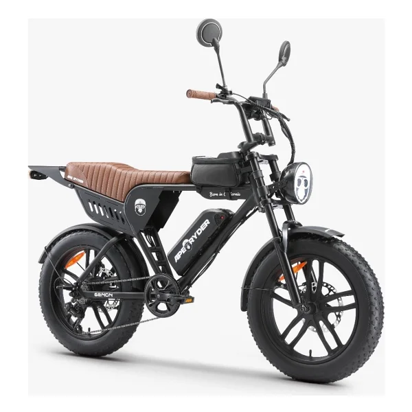 Ape Ryder Genon Ultra 750 W Siyah Elektrikli Bisiklet - Görsel 3