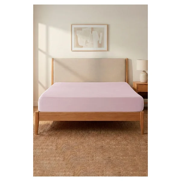 Soley Valeron %100 Pamuk Saten Tek Kişilik Lastikli Çarşaf 100x200 Cm - Gri - 100 X 200 Cm - Görsel 7