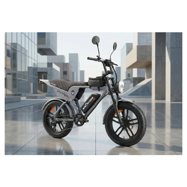 Ape Ryder Genon Ultra 750 W Gri Elektrikli Bisiklet - Görsel 8