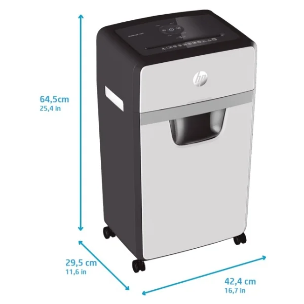 HP Oneshred 16MC 30 lt Evrak İmha Makinesi - Görsel 4
