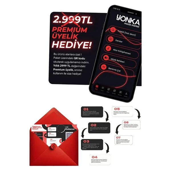 Midex Hga44pu-Tys Mor 4/4 Tam Boy Keman Seti (Yastık Yedek Tel Susturucu Çanta Yay Reçine Metod) - Görsel 2