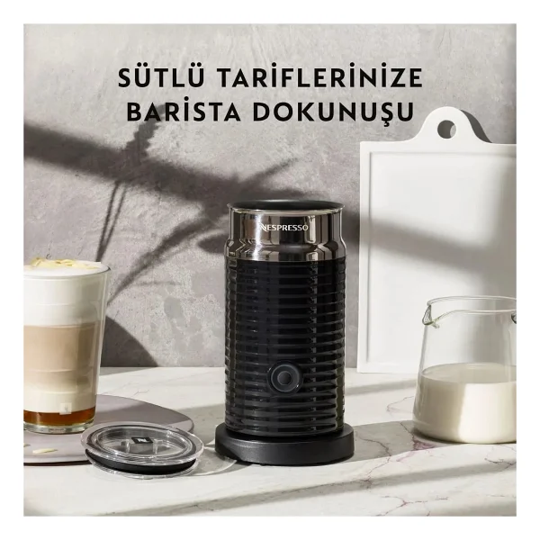 Nespresso Aeroccino 3 Beyaz Süt Köpürtücü - Görsel 6