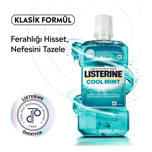 Listerine Cool Mint 500 + 250 Ml Gargara - Görsel 7
