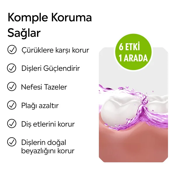 Listerine Total Care 500 Ml Gargara - Görsel 8