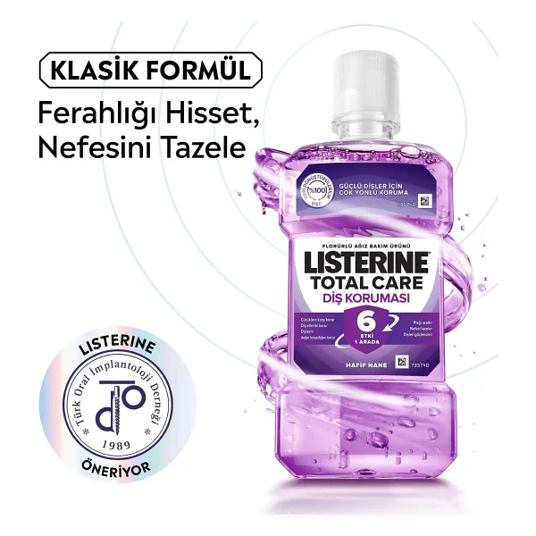 Listerine Total Care 500 Ml Gargara - Görsel 10