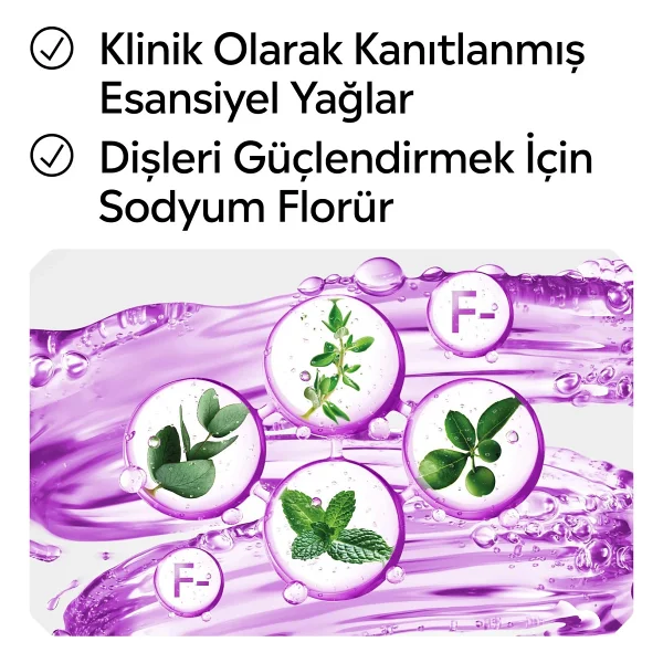 Listerine Total Care 1 Lt Gargara - Görsel 3