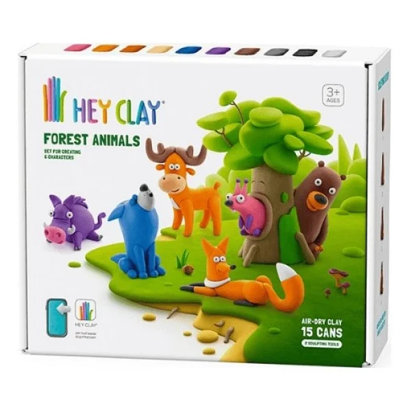 Hey Clay Orman Hayvanları 15'li Kutu Hava İle Kuruyan Kil - Görsel 10