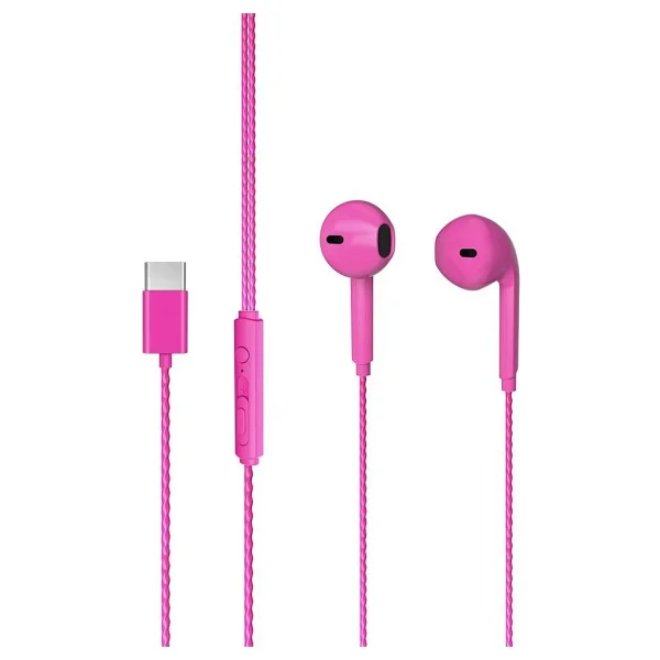 Lenovo Lecoo EH104 Pembe Type-C Kablolu Kulak İçi Kulaklık - Görsel 9