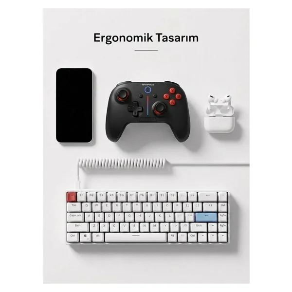 Rampage Hydra Kablolu/Kablosuz PC Oyun Kolu - Görsel 5