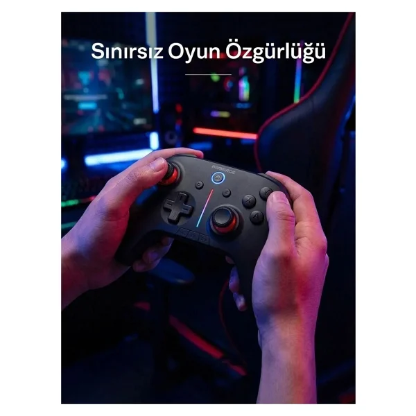 Rampage Hydra Kablolu/Kablosuz PC Oyun Kolu - Görsel 7