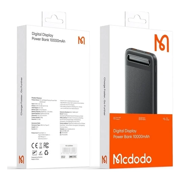 Mcdodo Mc-4422 10000 mAh Powerbank - Görsel 4