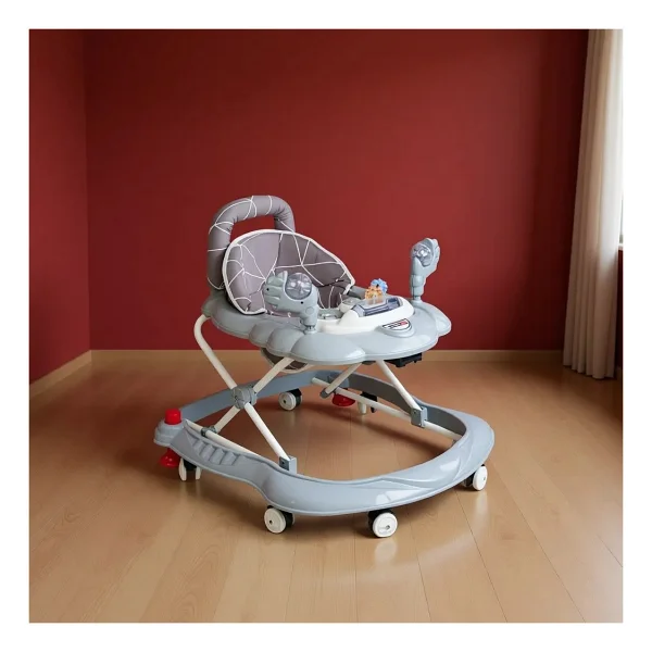 Tommybaby İlk Adım Gri Müzikli Ve Oyuncaklı Yürüteç - Görsel 5