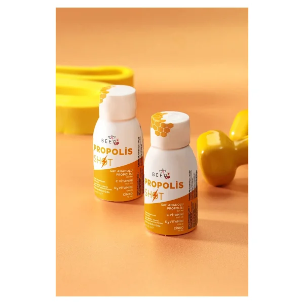 Bee&You Phenolix Çinko + D3 + C Vitamini Shot Propolis 50 Ml 12'li - Görsel 8