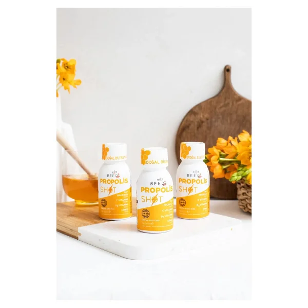 Bee&You Phenolix Çinko + D3 + C Vitamini Shot Propolis 50 Ml 12'li - Görsel 9
