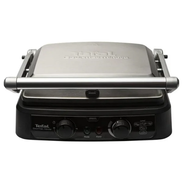 Tefal Zaman Ayarlı Ve 5 Kademeli Isı Kontrollü 2000w Çıkarılabilir Döküm Plakalı 6 Dilim Kapasiteli Paslanmaz Çelik Gövdeli Fırın Özellikli Tost Makinesi - Gri - Görsel 5