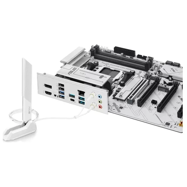 Asus B850 Max Gaming Wi-Fi W AMD Am5 DDR5 Atx Anakart - Görsel 10