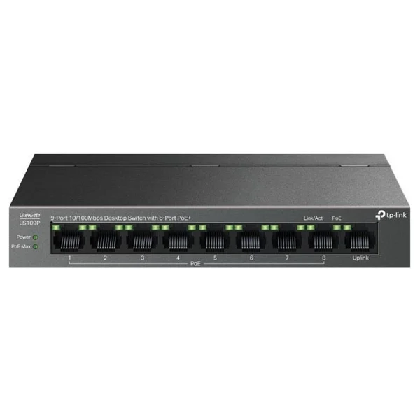 Tp-Link Ls109p 9 Port Poe Switch - Görsel 8