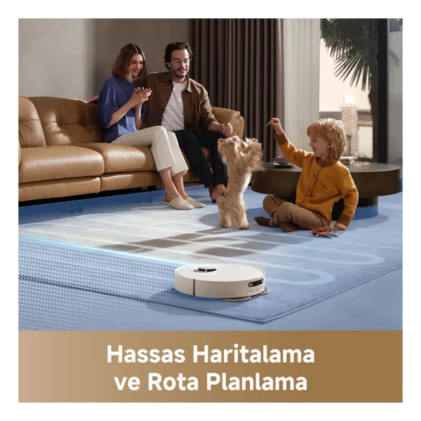 Dreame D20 Ultra Çöp İstasyonlu Akıllı Robot Süpürge - Görsel 7