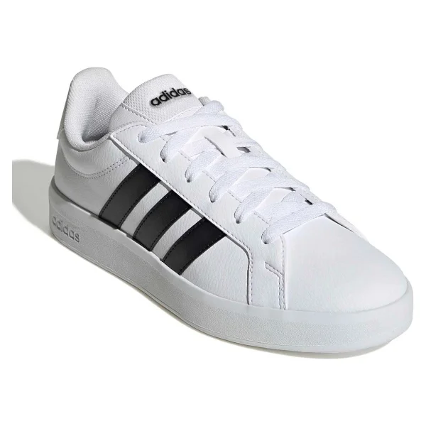 Adidas Grand Court Base 3.0 Jr4616 Beyaz-Siyah Kadın Sneaker - Görsel 9
