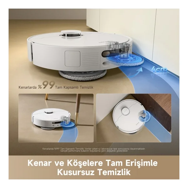 Dreame D30 Ultra Çöp İstasyonlu Akıllı Robot Süpürge - Görsel 4