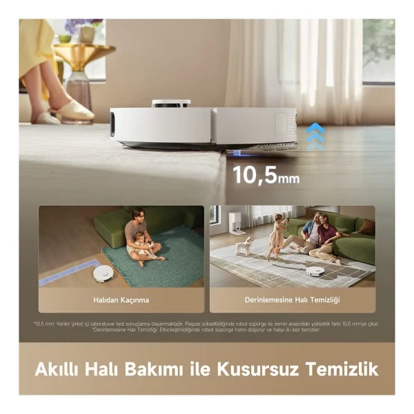 Dreame D30 Ultra Çöp İstasyonlu Akıllı Robot Süpürge - Görsel 5