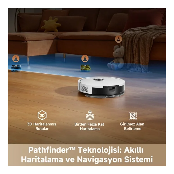 Dreame F20 Akıllı Robot Süpürge - Görsel 8
