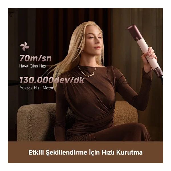 Dreame Airstyle Pro Hı 8in1 Saç Şekillendirme Seti - Görsel 5