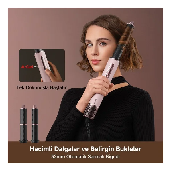Dreame Airstyle Pro Hı 8in1 Saç Şekillendirme Seti - Görsel 6